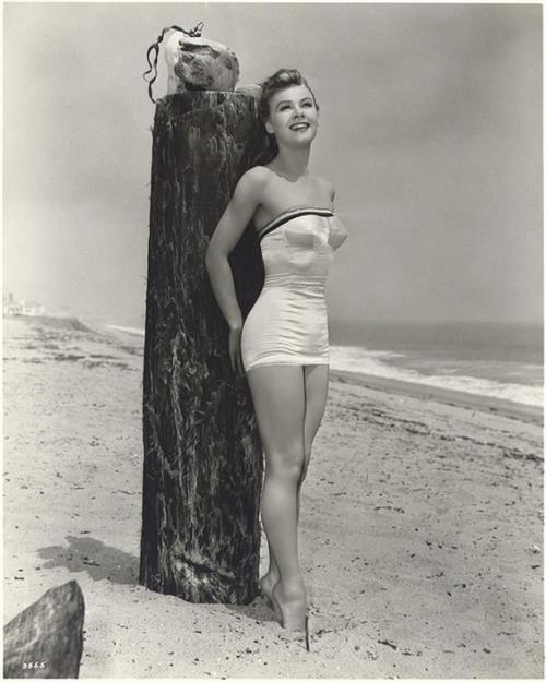 Vera Ellen in a bikini