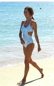 Alessandra Ambrosio in a bikini