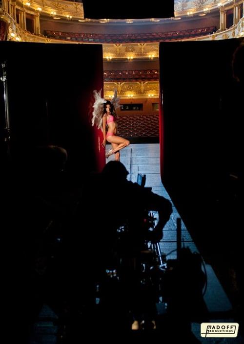 Alessandra Ambrosio in lingerie