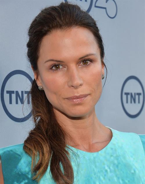 Rhona Mitra TNT's 25th Anniversary Party -- Beverly Hills, July 24, 2013 