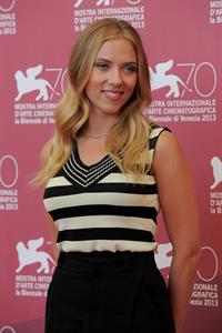 Scarlett Johansson Under The Skin Photocall in Venice 9/3/2013 