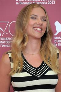 Scarlett Johansson Under The Skin Photocall in Venice 9/3/2013 