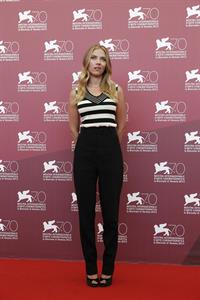 Scarlett Johansson Under The Skin Photocall in Venice 9/3/2013 