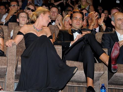 Scarlett Johansson Pictures Scarlett Johansson Under The Skin Premiere in Venice 9/3/13