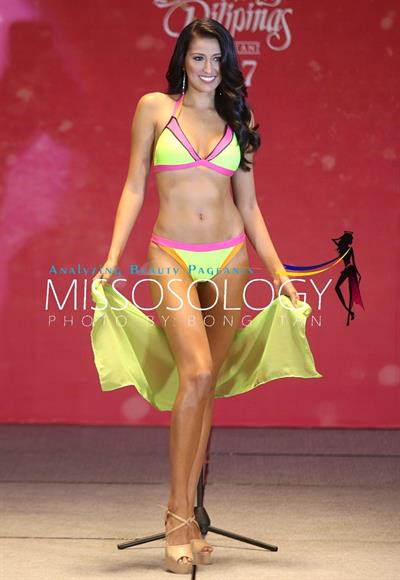 Rachel Peters in a bikini