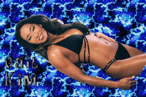 Gail Kim in a bikini