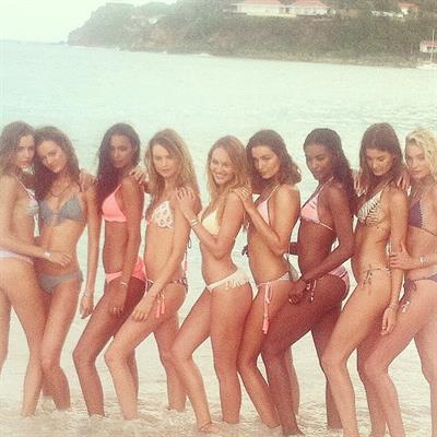 Elsa Hosk in a bikini