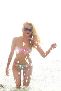 Elsa Hosk in a bikini