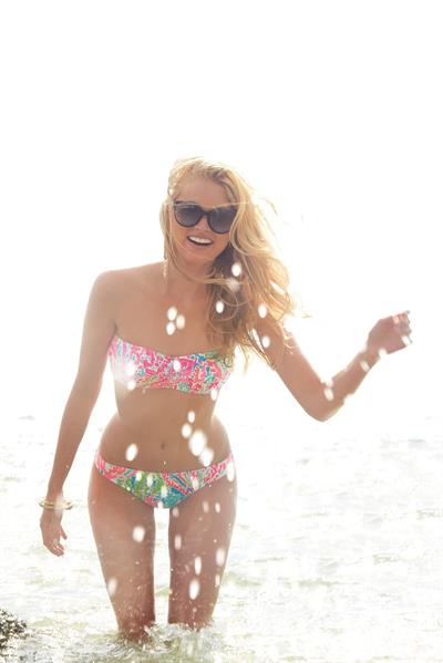 Elsa Hosk in a bikini