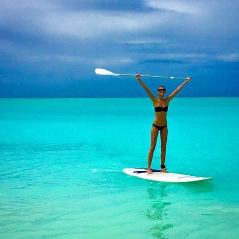 Josephine Skriver in a bikini