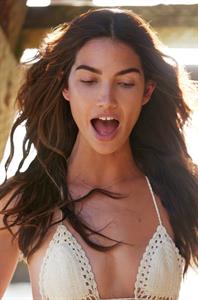 Lily Aldridge in a bikini