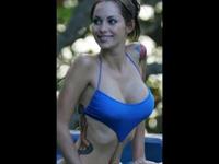 Jessica-Jane Clement in a bikini