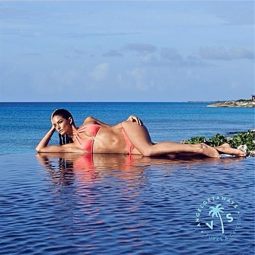 Lily Aldridge in a bikini