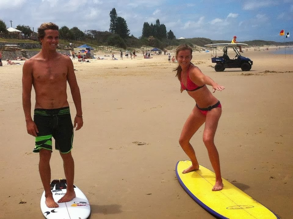 Eugenie Bouchard in a bikini