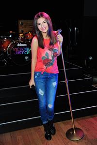 Victoria Justice Rehearsal for tour with Big Time Rush in Burbank - June 18, 2013 