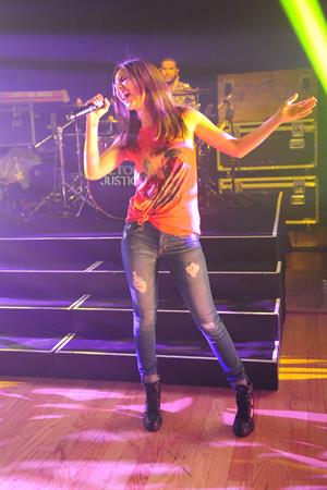 Victoria Justice Rehearsal for tour with Big Time Rush in Burbank - June 18, 2013 