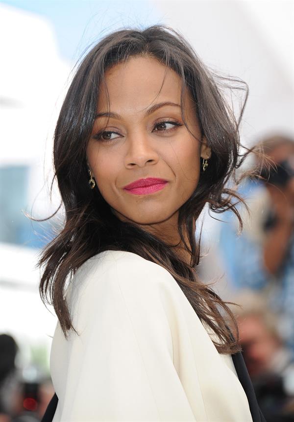 Zoe Saldana - 66th Cannes Film Festival 5/20/13  