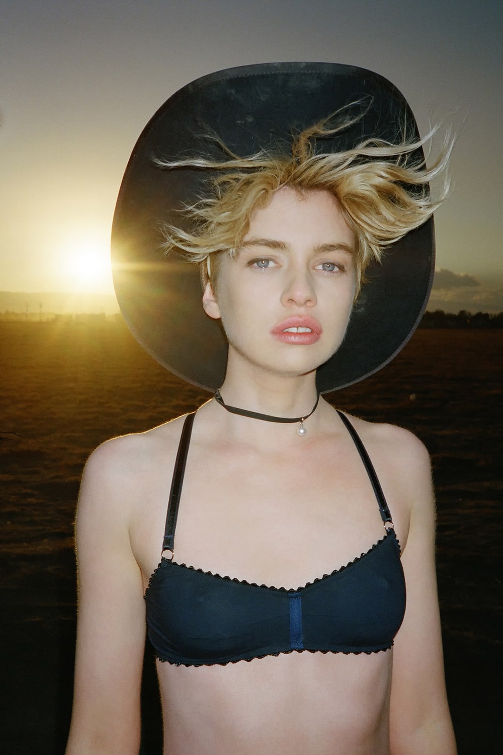 Stella Maxwell in lingerie