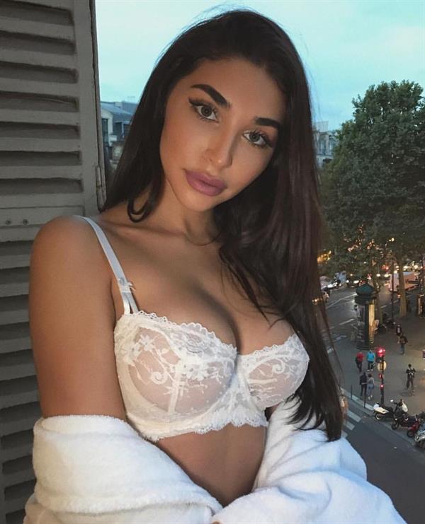 Chantel Jeffries in lingerie