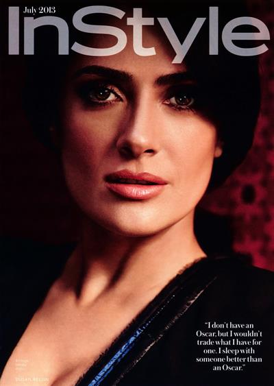 Salma Hayek Instyle (US) July, 2013 