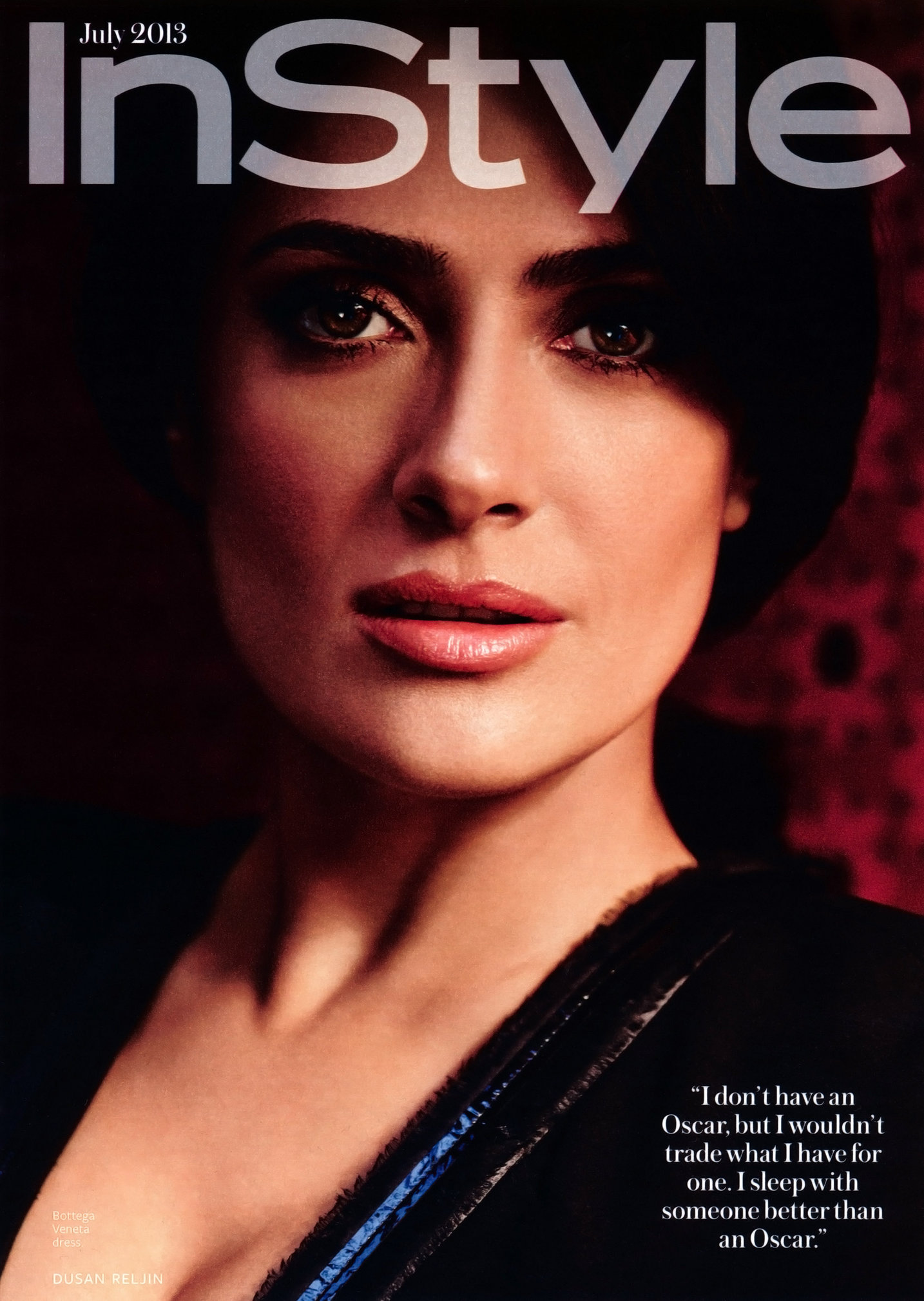 Salma Hayek Instyle (US) July, 2013 