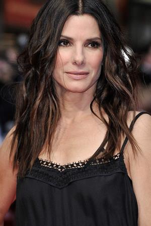 Sandra Bullock attends a gala screening of 'The Heat' at The Curzon Mayfair in London June 13, 2013 