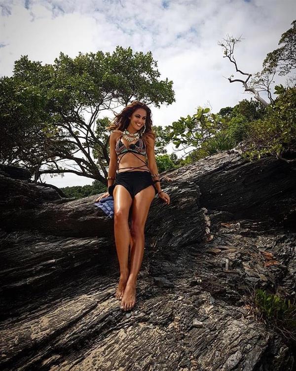 Lara Alvarez in a bikini