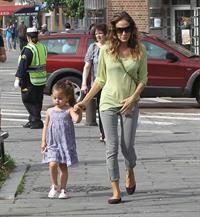 Sarah Jessica Parker Takes a stroll with her twins around the West Village in New York City (May 21, 2013) 