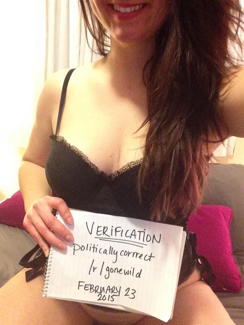 Anonymous in lingerie