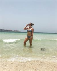 Charlotte in a bikini