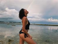 Alanna Arrington in a bikini