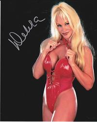 Debra Marshall in a bikini