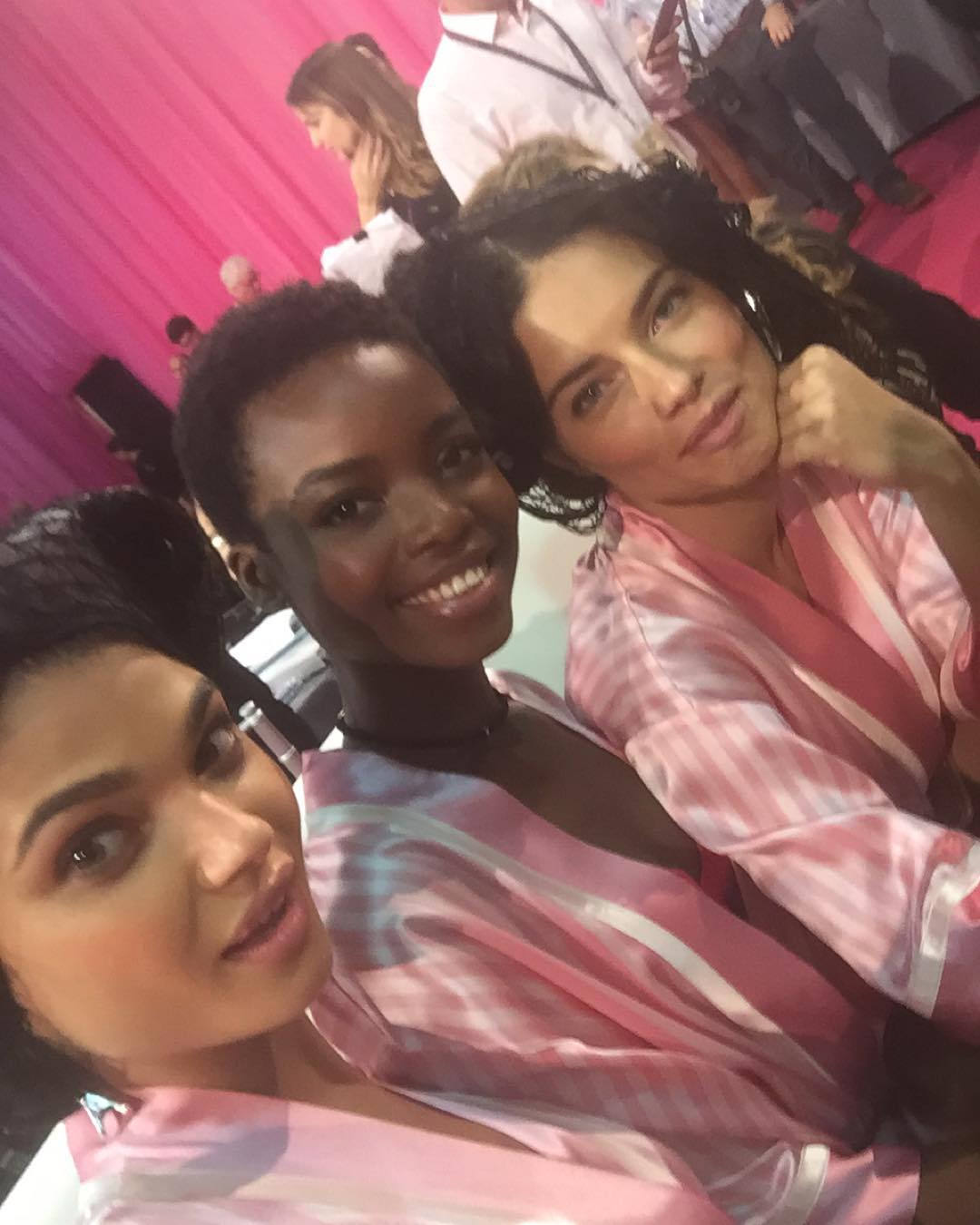 Daniela Braga taking a selfie