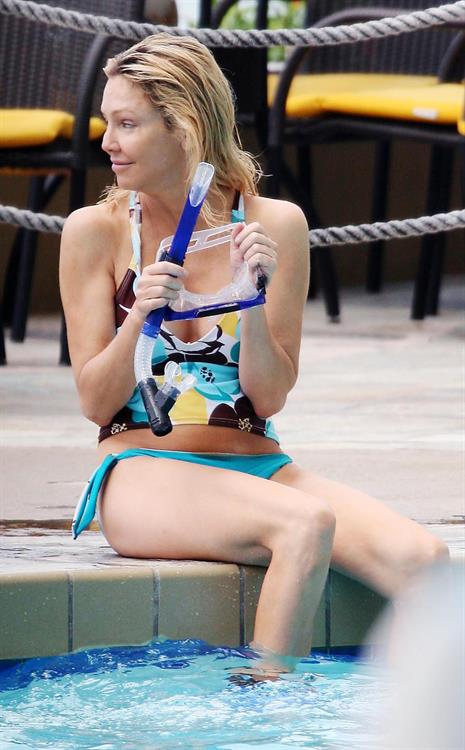 Heather Locklear in a bikini