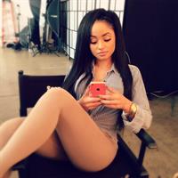 Kayla Phillips taking a selfie