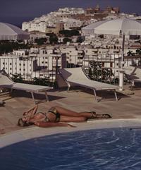 Polina Malinovskaya in a bikini