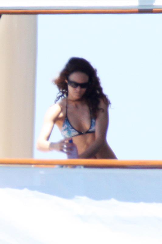 Vanessa Paradis in a bikini