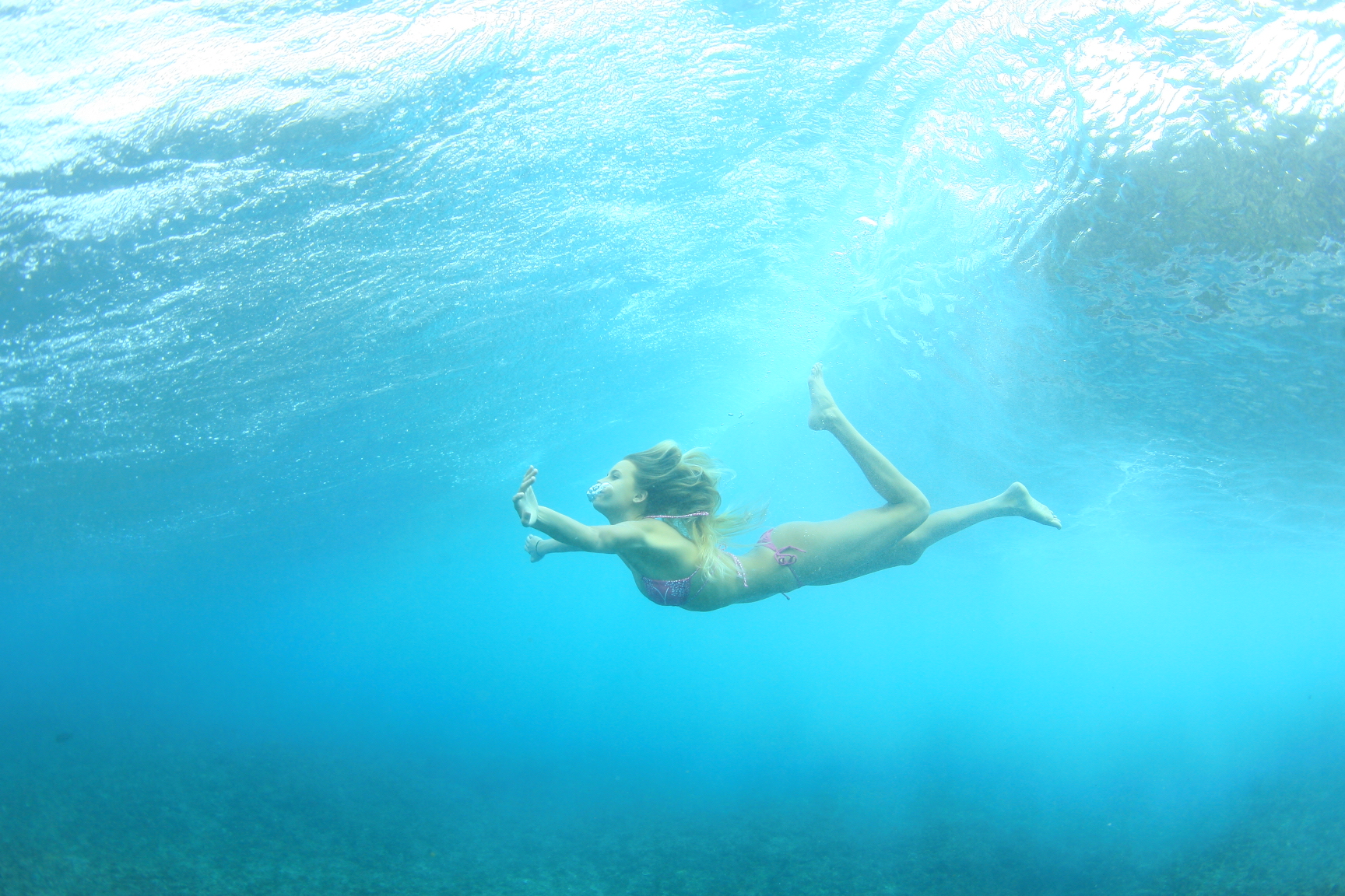 Alana Blanchard in a bikini