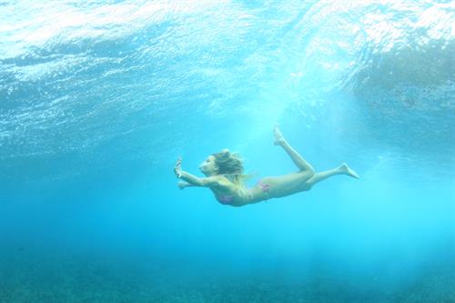 Alana Blanchard in a bikini