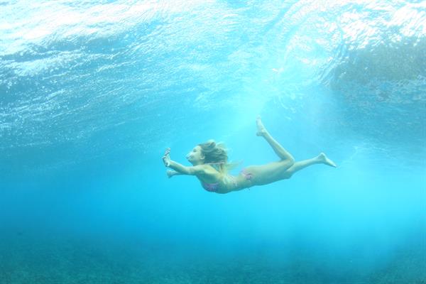 Alana Blanchard in a bikini