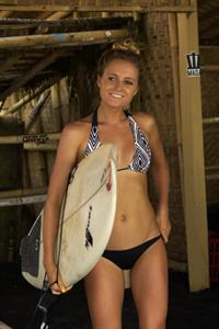 Alana Blanchard in a bikini