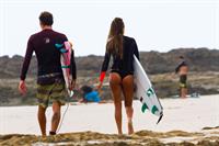 Alana Blanchard in a bikini - ass