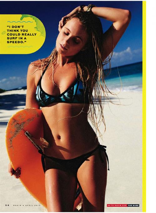Alana Blanchard in a bikini
