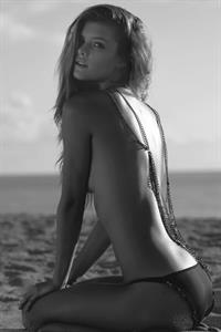 Nina Agdal in a bikini