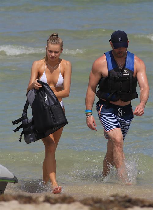 Josie Canseco in a bikini