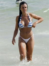 Nicole Bahls in a bikini