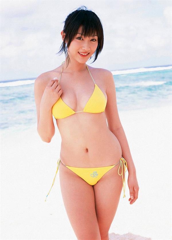 Mikie Hara in a bikini