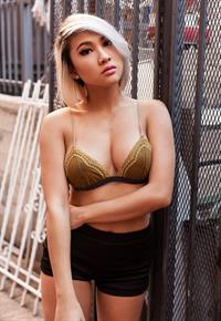 Mhaye Monti in a bikini