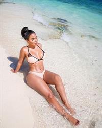 Dolly Castro in a bikini