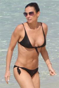 Demi Moore in a bikini